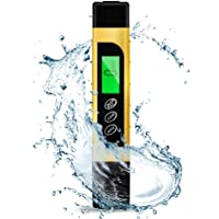 Los mejores  - GEEKHOM Medidor de Prueba de Calidad del Agua- Probar Rango de medición de 0 a 9.990 ppm TDS